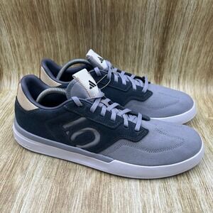 Adidas Five Ten Sleuth Men's Size 10 Grey Canvas Mountain Bike Shoes MTB IG0367